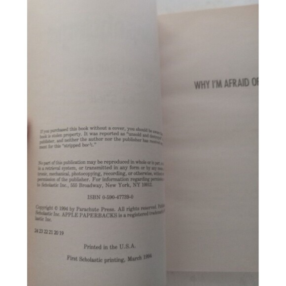 R.L. Stine's Goosebumps Why I'm Afraid Of Bees - Picture 7 of 8